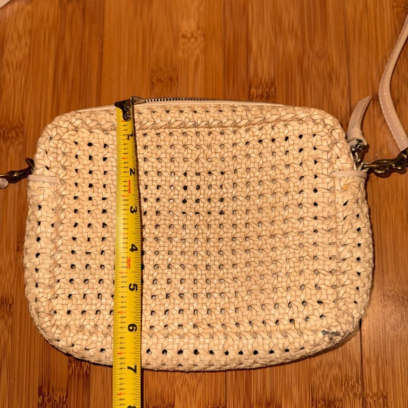 Authentic Clare V. Midi Sac Cream Rattan - Picture 6 of 7